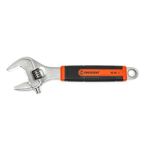 ADJ WRENCH 10" CHROME CUSH GRIP CARDED