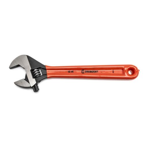 ADJ WRENCH 12"" BLACK CUS