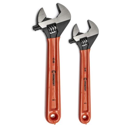 ADJ WRENCH SET 6"" 10"" B