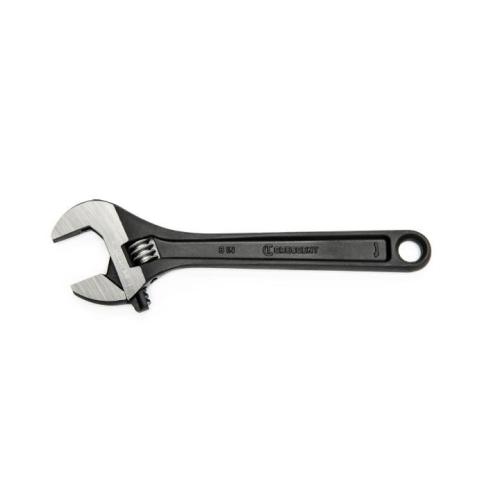 ADJ WRENCH 8"" BLACK"