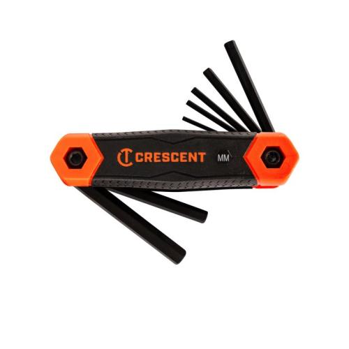 FOLDING HEX KEY MM 8PC"