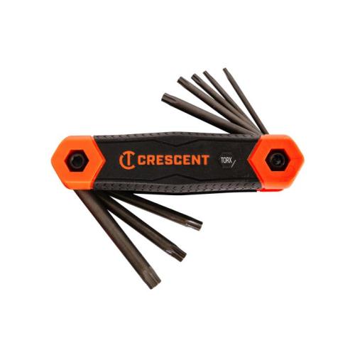 FOLDING HEX KEY TORX 8PC"