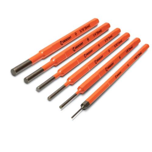 7"" PIN PUNCH SET 6 PIECE