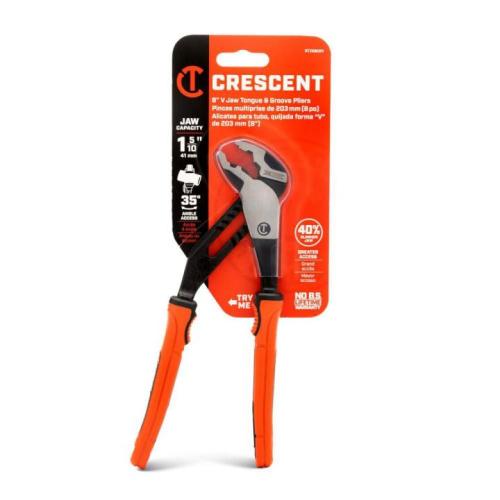 PLIER 8"" T&G V JAW DM Z2
