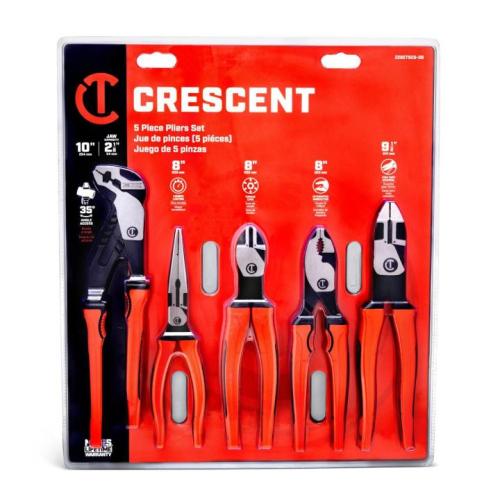 PLIER SET 5pc MIXED DM Z2