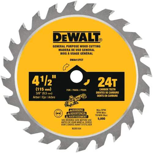 4-1/2" 24T TCT SAW BLADE