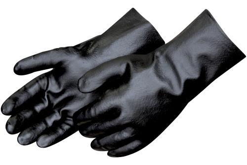 12" SMALL BLACK PVC SMOOTH