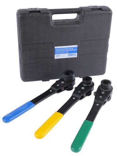 #LVDSSET 3pc DOUBLE SOCKET RATCHET