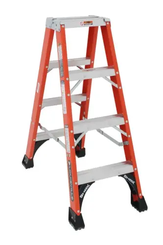 4FT BRUTE 375 FBRGLSTWIN STEP LADDER