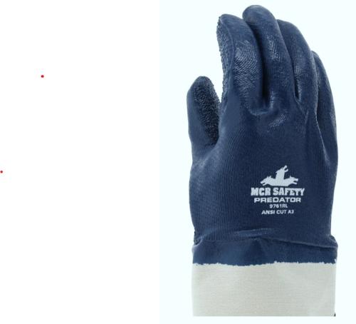PREDATOR SERIES FULLY COATED ROUGH TEXTURED NITRILE WORK GLOVE