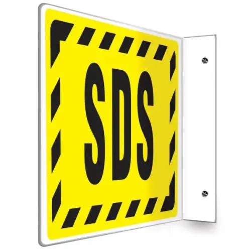 3D 8X12 SDS PANEL SIGN