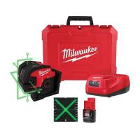 M12 Green Cross Line & 4 Points Laser
