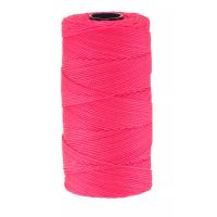 1000' Pink Braided Line Tub
