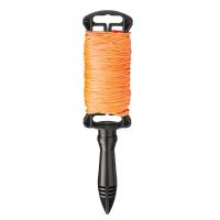 250' Orange Braided Line W/