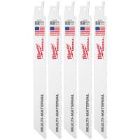 5pk 8" 10/14TPI THIN KERF SAWZALL BLADES