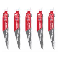 5pk 6" 6 TPI THE WRECKER SAWZALL BLADE