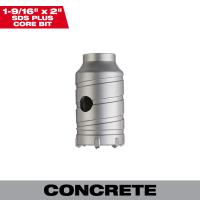 SDS+ CORE 1-9/16"X2"