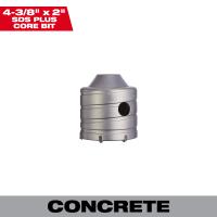 SDS+ CORE 4-3/8"X2"