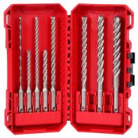 8pc. SDS Plus MX4 4 Cutter Drill Bi
