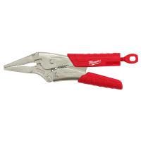 9" LONG NOSE LK PLIERS W/GR