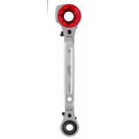 LINEMAN'S 5in1 RATCHETING WRENCH W/