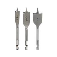 3PC Stubby Flat Boring Set