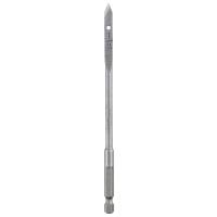 Flat Boring Bit 1/4x6"