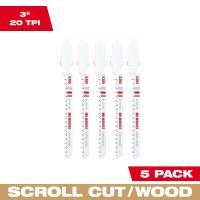 Jig Saw Scroll 20T 3L 5Pk
