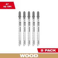 Jig Saw Bl Wood 10T 4L 5Pk