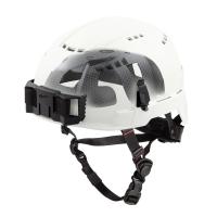 BOLT White Vented Safety Helmet w/IMPA
