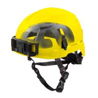 BOLT Yellow Safety Helmet w/IMPACT ARM