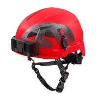 Red BOLT Red Safety Helmet w/IMPACT AR