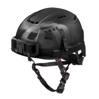 Black BOLT Black Vented Safety Helmet