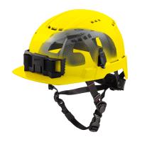 BOLT Yellow Front Brim Vented Safety H