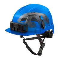 Blue BOLT Blue Front Brim Safety Helme