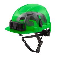 Green BOLT Green Front Brim Safety Hel