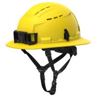 Yellow Full Brim Helmet Vnt ClsC