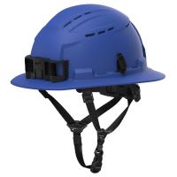 Blue Full Brim Helmet Vnt ClsC