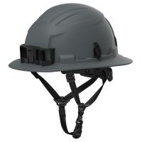 Gray Full Brim Helmet ClsE