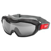 Gray Non-Vent Goggle-Gray Dual Coat