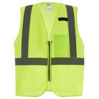 S/M Cls2 Hi-Viz Yellow Mesh One Pocket