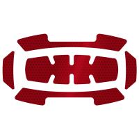 5pc BOLT Reflective Sticker Set-Red