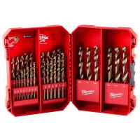 29pc RED HELIX COBALT DRILL SET