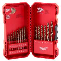 23 Pc RED HELIX Cobalt Dril