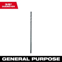 3/8x12 Aircraft Length Blac