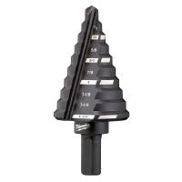 #5 Step Drill Bit, 1/4 - 1-