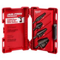 4pc STEP DRILL BIT SET