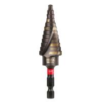 STEP BIT 3/16-7/8 1/4 HEX IMPACT