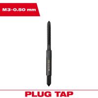 M3 0.50 mm Straight Flute Plug Tap