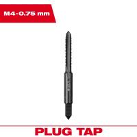 M4 0.75 mm Straight Flute Plug Tap
